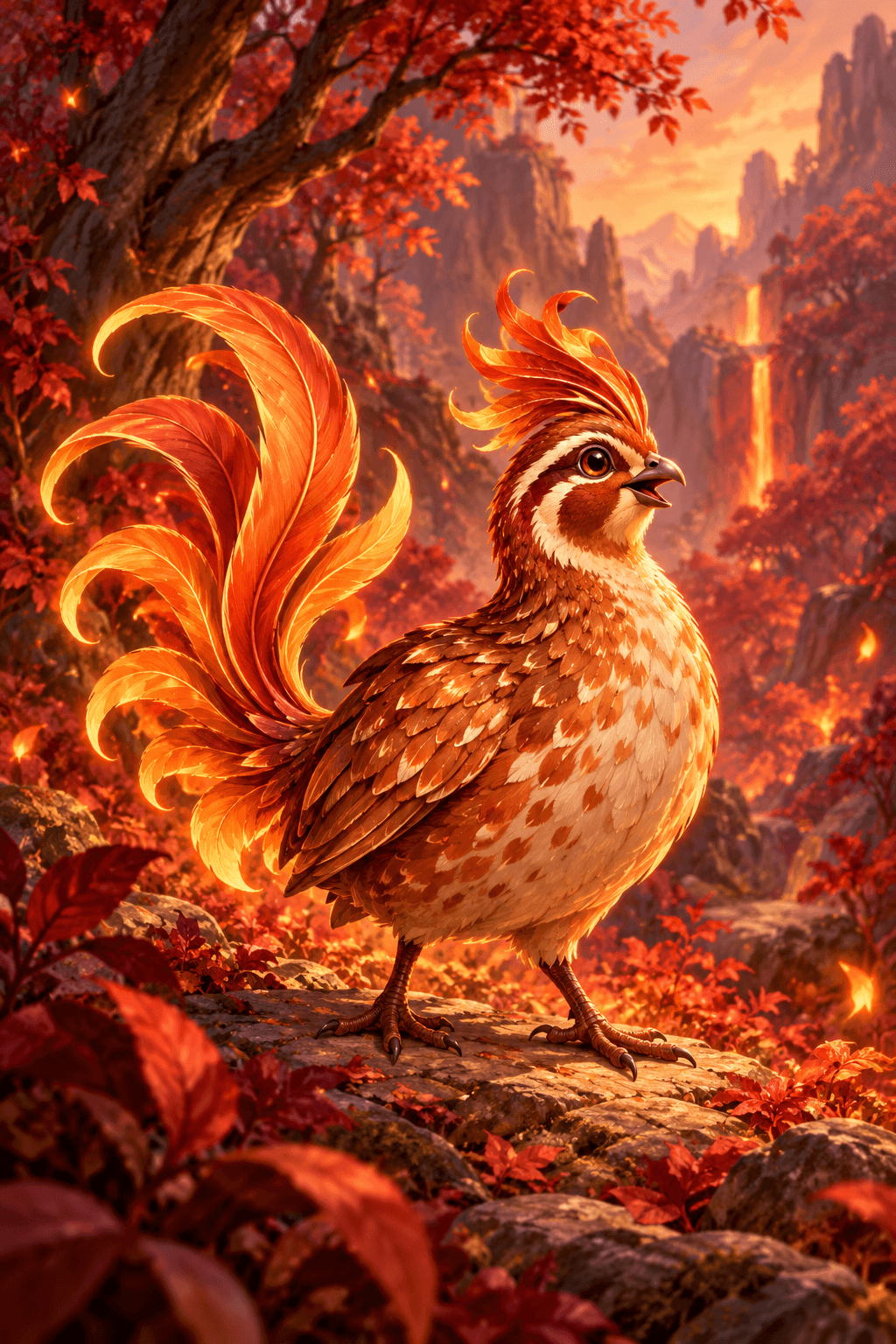 Copper Quail — Ember theme artwork