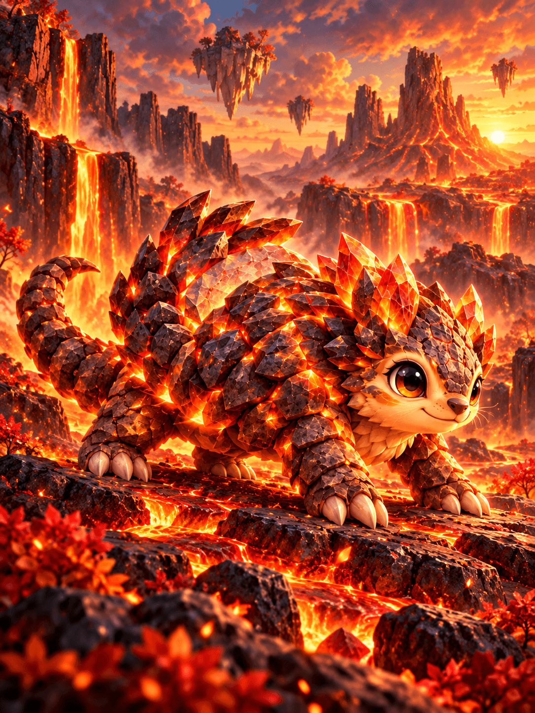 Basalt Armadillo — Ember theme artwork
