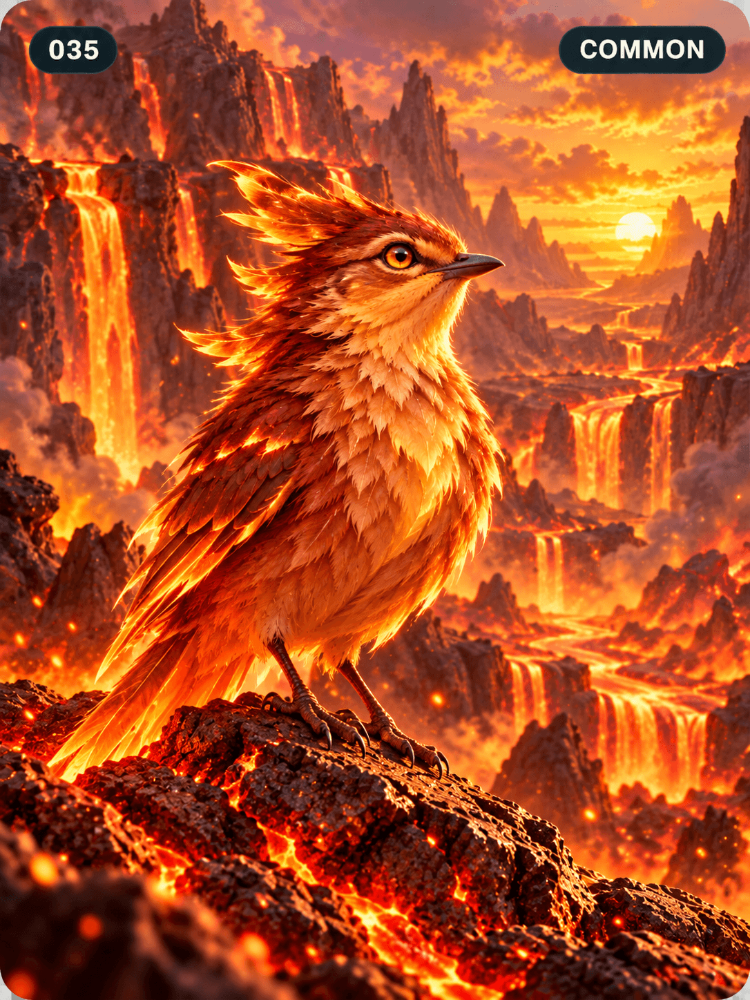Scoria Lark — Ember theme artwork