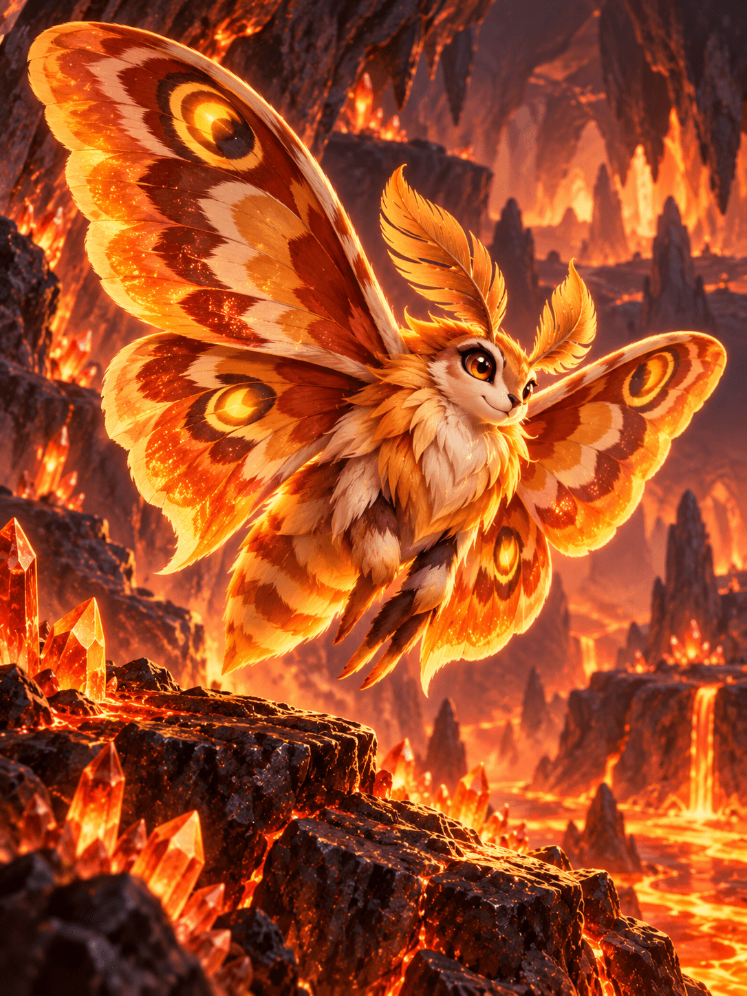 Saffron Moth — Ember theme artwork