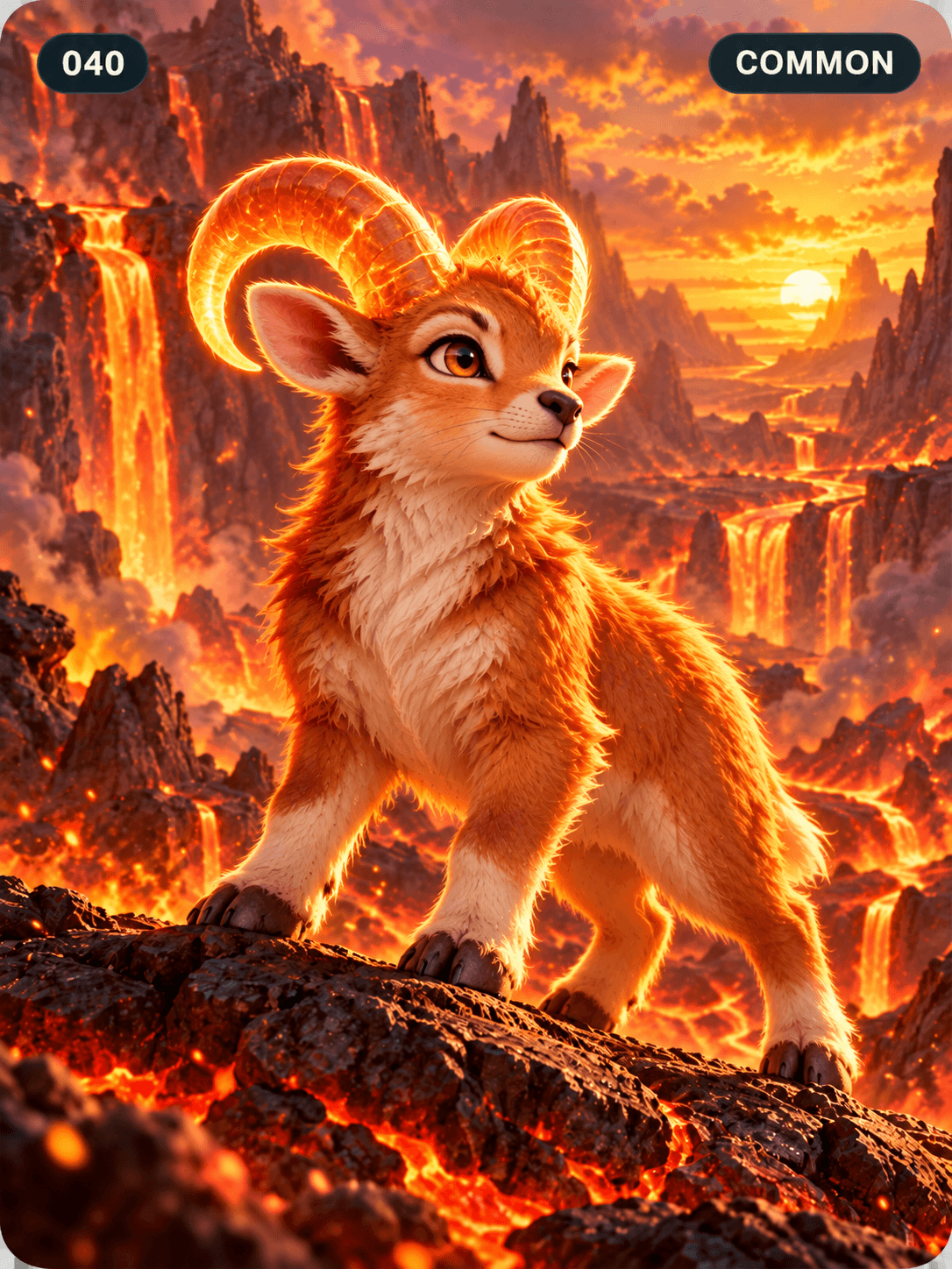 Glowhorn Kid — Ember theme artwork