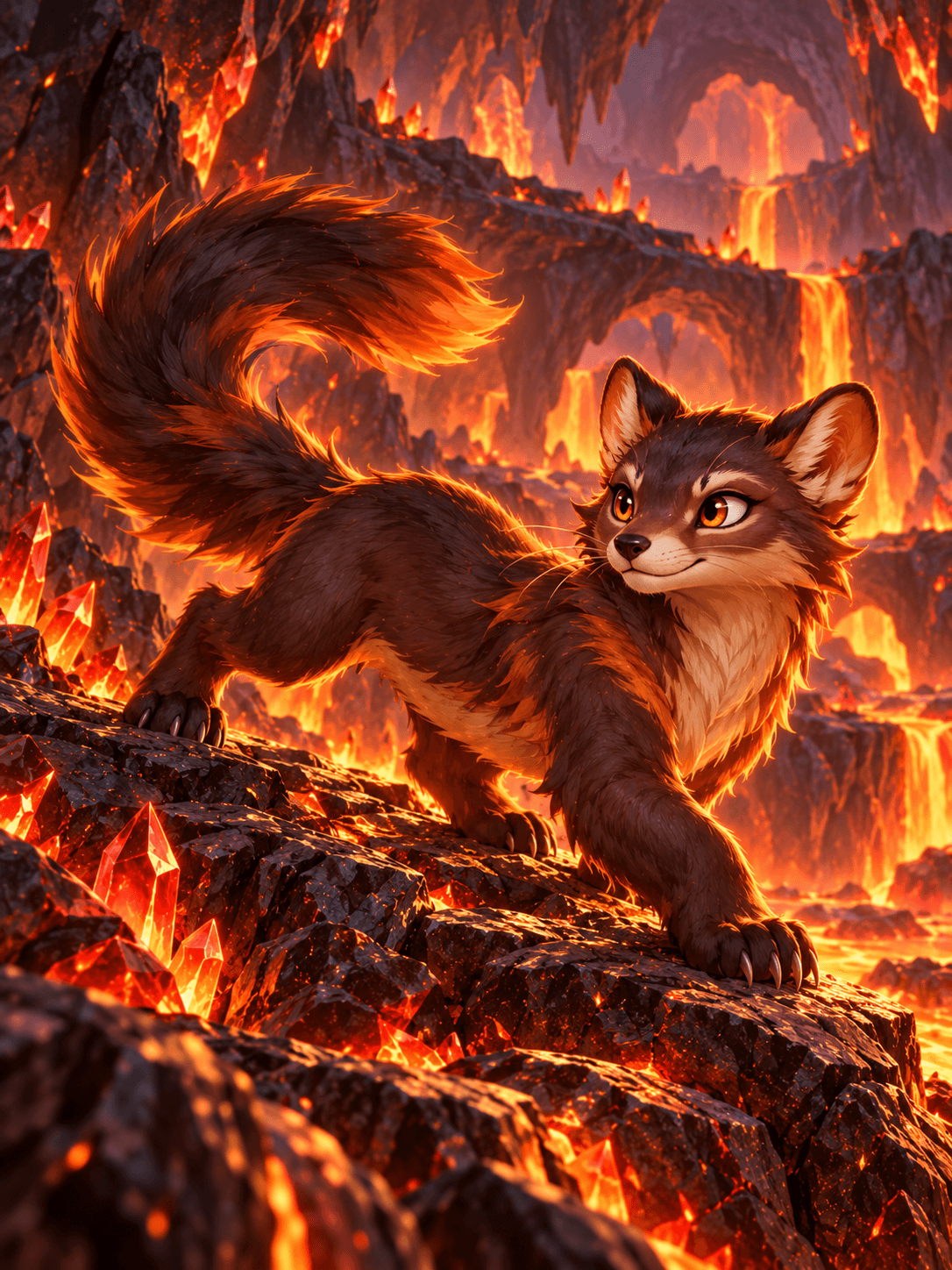 Soot Marten — Ember theme artwork